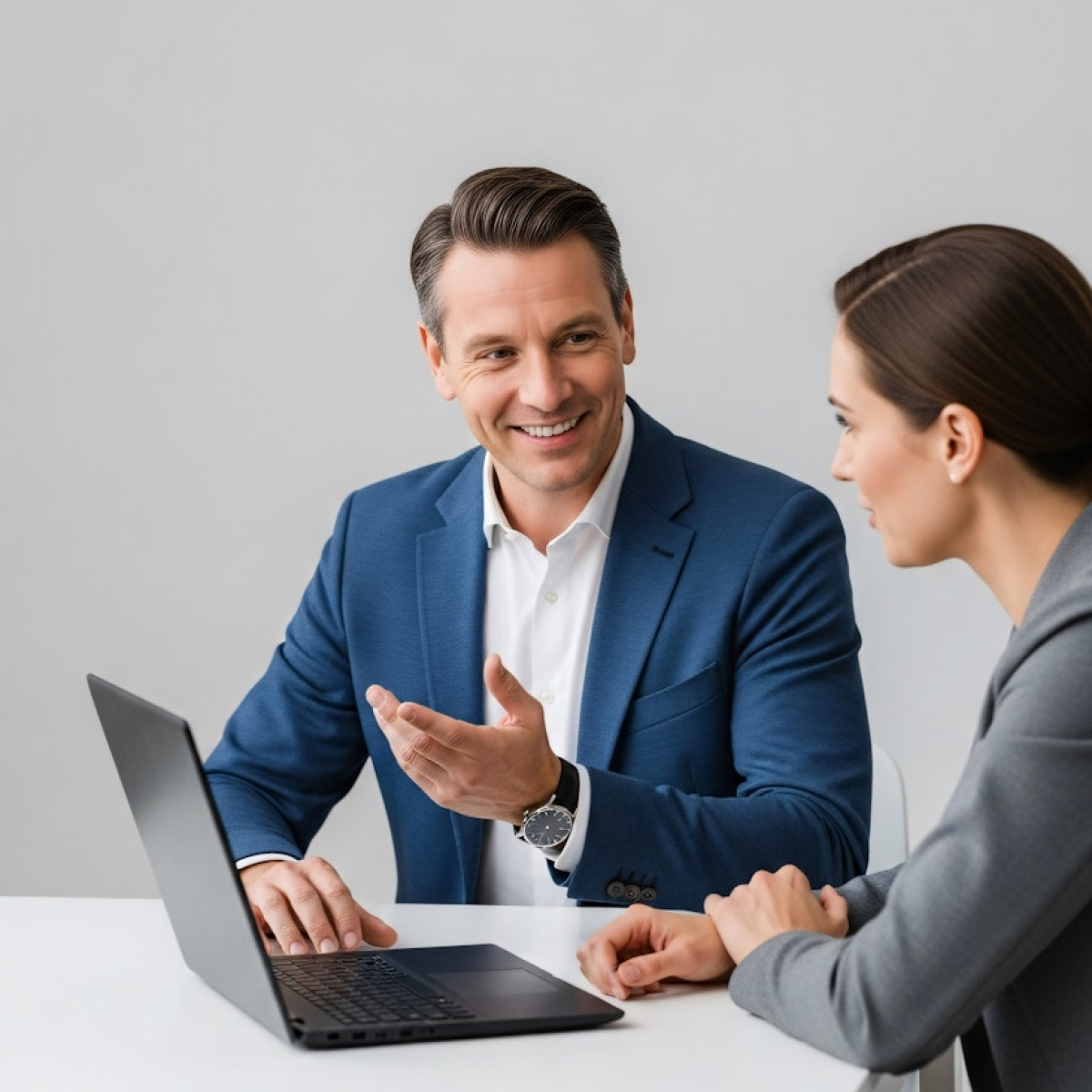 Software consultation office for hiring meetings