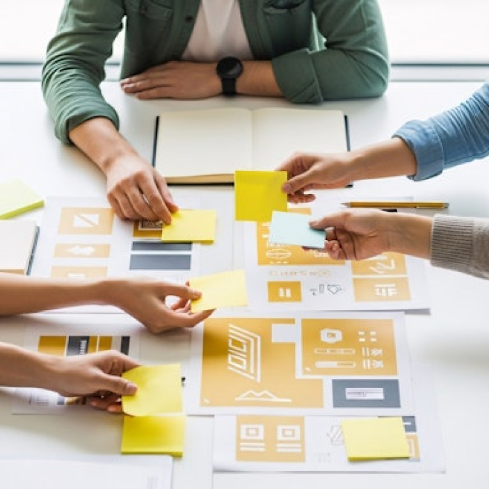 Agile sprint planning session